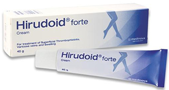 รูปภาพของ hirudoid Forte cream 10g. ฮีรูดอยด์ ฟอร์เต้ ครีม